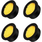 Lot de 4 filtres de rechange pour compresseur d'air, filtre d'admission en papier, silencieux, accessoires ...