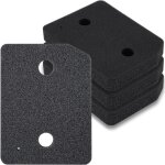 Lot de 4 filtres pour s�che - linge miele t1 series 9164761 - fin / grossier - 207 x 157 x 30 mm