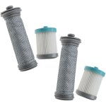 Lot de 4 filtres compatible avec tineco a11 hero, a10, pure one s11, a11 master aspirateur - filtre pr� ...