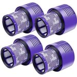 Lot de 4 filtres v10 pour aspirateur dyson, lot de 4 filtres de rechange pour aspirateur dyson v10, v10 ...