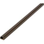 Lot de 4 gaines adhsives cablefix 8 x 7 mm marron inofix