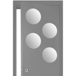 Atmosphera - lot de 4 miroirs ronds adhsifs 30x30 crateur d'intrieur