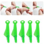 Lot de 4 nouveaux accessoires de couture, enfile - aiguille en plastique pour machine à coudre, enfile ... Lot de 4 nouveaux accessoires de couture, enfile - aiguille en plastique pour machine à coudre, enfile ...
