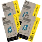 Lot de 4 packs de 4 sacs aspirateur 64336 miele et hoover topfilter premium