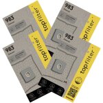 Lot de 4 packs de 4 sacs aspirateur 64983 pour daewoo topfilter premium
