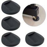 Lot de 4 patins antid�rapants pour roulettes de meubles, prot�ge tous les types de sols et chaise a roulette ...