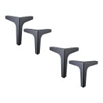 Lot de 4 pieds de canapé metal 10 cm, pieds de table basse métal charge jusqu'à 800 kg pied de meuble ... Lot de 4 pieds de canapé metal 10 cm, pieds de table basse métal charge jusqu'à 800 kg pied de meuble ...