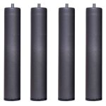 Miroytengo - lot de 4 pieds cylindriques pour sommier ou sommier tapissier, dimensions spéciales, métal ... Miroytengo - lot de 4 pieds cylindriques pour sommier ou sommier tapissier, dimensions spéciales, métal ...