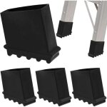 Lot de 4 pieds d'�chelle en caoutchouc de rechange, �chelle, pieds en caoutchouc, pieds de rechange, ...