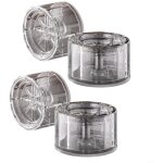 Lot de 4 pieds de machine � laver - anti - vibrations - antid�rapants - pour machines � laver, r�frig�rateurs ...
