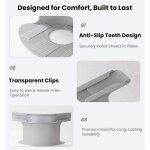 Lot de 4 pinces pour draps de lit, support d'angle ouvert avec bandes de verrouillage, clips antidérapants ... Lot de 4 pinces pour draps de lit, support d'angle ouvert avec bandes de verrouillage, clips antidérapants ...