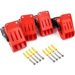 Lot de 4 pinces de lavage pour tapis de voiture, support pour tapis de voiture, pinces de fixation murale, ...