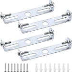 Lot de 4 plaques de montage de 90 mm pour luminaires de plafond, adapt�es aux suspensions [classe �nerg�tique ...