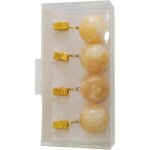 Lot de 4 poids de nappe en pierre naturelle avec pince d�corative pour mariage, pique - nique, f�te de ...