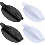 Lot de 4 poignées de porte et de fenêtre (blanc et noir), poignées auxiliaires autocollantes, poignées ... Lot de 4 poignées de porte et de fenêtre (blanc et noir), poignées auxiliaires autocollantes, poignées ...
