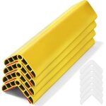 Lot de 4 protections d'angle, coins souples � l'�preuve des b�b�s pour bords tranchants, 1 m�tre de long, ...