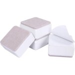 Lot de 4 r�hausseurs de meubles carr�s robustes, largeur 6 cm, hauteur augment�e de 3 cm, prot�ge les ...
