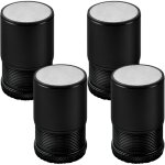 Lot de 4 rehausseur de meubles rglable mtal, rehausseur pieds de lit, pieds de meubles pour chaise, ...