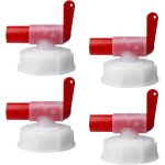 Lot de 4 robinets de dosage din61 - pour bidon de 15 � 60 litres - robinet verseur de qualit� alimentaire ...