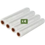 Lot 4 rouleaux film tirable - 300 m - transparent - film dmnagement film emballage film palette film ...
