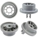Lot de 4 roulettes pour panier inf�rieur de lave vaisselle compatible siemens bosch