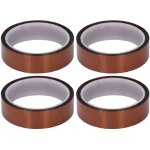 Lot de 4 rubans adh�sifs antistatiques en polyimide r�sistant aux hautes temp�ratures, largeur 25 mm ...