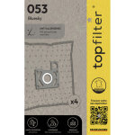 Lot de 4 sacs aspirateur bluesky topfilter premium