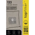 Lot de 4 sacs aspirateur rowenta topfilter premium