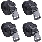 Lot de 4 sangles  cliquet en plastique  dgagement rapide de 25 mm pour bagages et tlphones portables ...