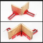 Lot de 4 serre - joints � angle droit � 90 degr�s, outils manuels de bricolage pour le travail du bois, ...