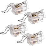 Lot de 4 serrures cordon stores v�nitiens, m�canisme blocage stable, s�curit� optimale maison