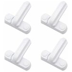Lot de 4 serrures loquets bloque poignee sécurité domestique supplémentaire remplacement pour maison ... Lot de 4 serrures loquets bloque poignee sécurité domestique supplémentaire remplacement pour maison ...