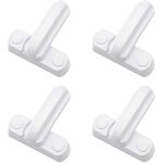 Lot de 4 serrures loquets bloque poignee s�curit� domestique suppl�mentaire remplacement pour maison ...
