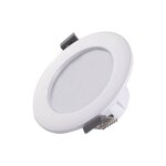 Hyy ar - lot de 4 spots encastrs led 5w 8cm 3000k pour camping - car, bateau, fourgon, cuisine, salle ...
