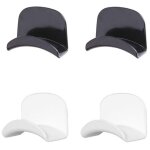 Lot de 4 supports pour casques gaming, crochets de fixation, supports muraux et de bureau, rangements ...