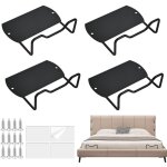 Lot de 4 supports de matelas antid�rapants - pour cadre de lit massif, lit � sommier tapissier - antid�rapants ...