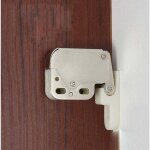 ?lot de 4? syst�me de pression automatique � ressort push - in touch lock mini tip latch serrure de s�curit� ...