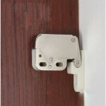 ?lot de 4? syst�me de pression automatique � ressort push - in touch lock mini tip latch serrure de s�curit� ...