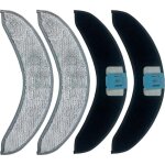 Lot de 4 tampons en tissu d'essuyage pour irobot roomba combo j7 / j7 + aspirateur robot, accessoires, ...