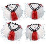 Lot de 4 t�te de balai serpill�re 2en1 vadrouille serpill�re pour vileda recharge turbo