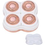 Lot de 4 ttes de rasoir dores - ttes de rechange pour pilateur lectrique - adapt aux machines  ...