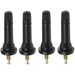 Lot de 4 valves en caoutchouc pour capteur de pression des pneus