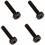 Lot de 4 vis pied � raccord