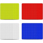 Lot de 40 autocollants r�fl�chissants de s�curit� pour voiture, v�lo, moto, casque de moto (3 x 8 cm, ...
