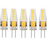 Lot de 5 ampoules led g4 blanc naturel 4000k ac / dc 12v 3w 200lm remplacement g4 20w halog�ne pas de ...