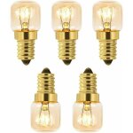 Lot de 5 ampoule � sel 15w e14 t22, incandescence blanc chaud 2700k, 80lm, ac 230v, ampoule four 15w ...