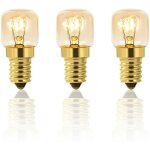 Lot de 5 ampoule a sel 25w e14 t22, incandescence blanc chaud 2700k, 160lm, ac 230v, ampoule four 25w ...