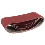 Lot de 5 bandes abrasives de 100 mm x 915 mm, grain 240 en oxyde d'aluminium - pour le travail du bois, ...