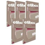 Lot de 5 bo�tes 4400 �tiquettes n�44 etibox apli 119771