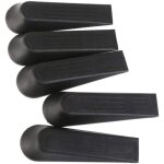 Lot de 5 but�es de porte en plastique dur, antid�rapante bloc, prot�ge sols et murs, pour tapis, b�ton, ...